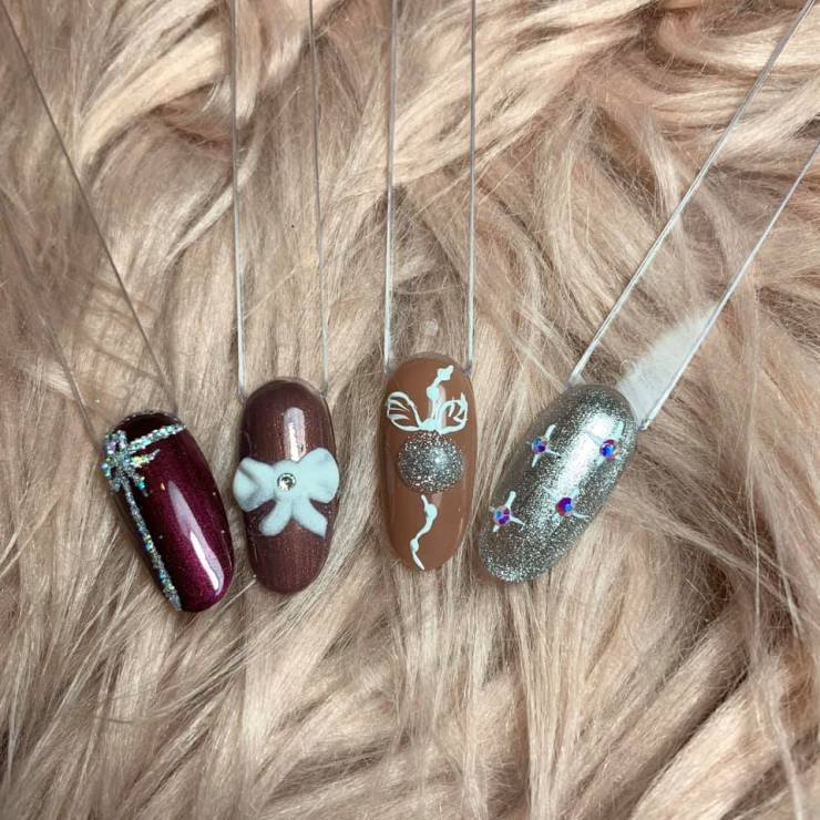 Nagels gemaakt in de nagelstudio van SG Nails Almere Poort